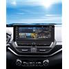 BIXUAN Pellicola protettiva per navigazione, compatibile con Nissan Qashqai J12 / Juke/X-Trail T33 e-POWER 2022-2025, pellicola protettiva per display GPS navigatore AR ultratransparente antiriflesso