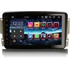 Erisin 8-Core 4GB + 64GB 8 pollici Android 11 Autoradio 2 Din GPS per Mercedes Classe C/CLK/G W203 W209 W463 Viano Vito Navigatore Supporto Bluetooth CarPlay Android Auto DSP WiFi DAB+ OBD2 FM RDS 4G