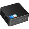 GEEK+ Intel NUC 11 Panther Canyon Mini PC, Core i7-1165G7, senza RAM, senza SSD, senza sistema operativo Mini computer, LAN 1000M/WiFi 6/BT5.2, computer aziendale per ufficio/scuola/casa (NUC11PAHi7)