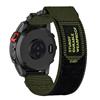 GIOPUEY Cinturini Compatibile con COROS VERTIX 2/2S, Cinturino in Morbido Nylon Intrecciato [Unisex] [Traspirante] - Green