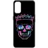 Mixroom - Cover Custodia Back case In TPU Silicone Morbida Per Samsung Galaxy A17 4G / 5G Fantasia Teschio Di Re Regina M770