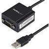 StarTech.com Cavo adattatore da USB a seriale, 1 porta, Alimentazione USB, Chip UART USB FTDI, DB9 9-pin , Adattatore da USB a RS232 con interfaccia COM, Cavo da 1,8 m ICUSB2321F , 1,8m