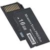 MODJUEGO Memory Stick Pro Duo - Chiavetta di memoria per fotocamera, SLR, PSP (16, GB)