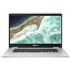 Asus Chromebook C523NA-A20460 - Computer portatile touch 15.6 FHD (Intel Celeron, RAM 8 GB, eMMC 64 GB, ChromeOS) tastiera AZERTY FR