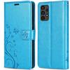 betterfon Custodia per Samsung Galaxy A13, Samsung A13 4G, con scomparti per carte di credito, in TPU di qualità, compatibile con Samsung Galaxy A13 4G (SM-A135F), blu