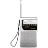 Bingxue Radio AM FM portatili, piccola radio con auricolari, regolazione analogica, radio tascabile a transistor con cinghia, eccellente effetto ricezione, semplice e facile da usare, utilizzata per la corsa