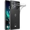 AICEK Compatible con Motorola Moto Edge 40 Neo 5G Cover, Trasparente Silicone Custodia per Moto Edge 40 Neo 5G Cover Protettiva Molle di TPU Bumper Case Sottile