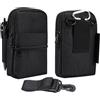 WFCKPQF Cellulare Custodia con Clip per Cintura Uomo, Borsa per Cellulare a Tracolla Piccola, Cerniera Custodia da Cintura Telefono Portamonete Borse Messenger Marsupio Cintura con Passante Crossbody Bag