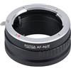 Fotga AF-NZ - Adattatore manuale per obiettivo Sony Minolta AF per fotocamera Nikon Z Mirrorless Z8 Zf Zfc Z5 Z6 Z7 II Z6II Z7II Z9 Z50 Z30, con anello di apertura