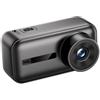 Fauhapyway Videocamera compatta HD con stabilizzazione del movimento, leggera videocamera da pollice in ABS per montaggio su casco da bici