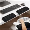 SYCEES 2pcs Poggiagomiti da Scrivania a Forma L,30*10.5cm Cuscini Supporto Gomiti Braccioli Memory Foam,Wrist Rest Pad Ergonomico Sollievo Dolore,Portezione Gomiti da Scrivania Ufficio Gaming Studio