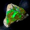 OPAL EMPIRE Pietra Gemma Opale Etiopico Nero Naturale Grezzo Fire Opal 6 Ct 16x12 mm