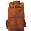 Handmade Vera Pelle Zaino per Uomo Viaggio 20 " Laptop Cartella Tutti Borsa Scuola Borsa