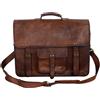Fatto a mano Borsa A Tracolla In Pelle Distressed Retro Per Uomo Per Laptop Briefcase Attache