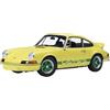 AUTOart 1/18 Porsche 911 Carrera 2.7 RS modello pressofuso giallo chiaro verd...