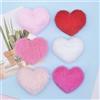 Diy Super Paradise 24 Pz 50*45mm Imbottito Morbido Peluche Cuore Applique per Vestiti FAI DA TE Cappello Scarpe Toppe E Stemmi Da Cucire Guanti Copricapi Fermagli Per Capelli Arco Decor N16