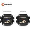 COOSPO Collezione AliExpress COOSPO BK467 cadenza e sensore di velocità Monitor a doppia modalità Rpm Bluetooth 4.0 ANT bici da strada per Computer bici Wahoo Garmin