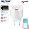 DYGSM Monitoraggio intelligente dei gas, rilevamento in tempo reale, protezione della tua casa, rilevatore di gas Tuya Zigbee, compatibile con Alexa e Google Home.