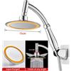 YANKE 6 pollici ad alta pressione 360 regolabile grande rotondo grande spruzzatore a pioggia bagno tenuto in mano soffione doccia accessori rubinetto spa