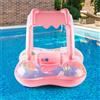 NONE Galleggianti per piscina 1pc con baldacchino per bambini, galleggiante per piscina per neonati per bambini, galleggianti per anelli da nuoto per piscina, giocattoli da spiaggia per la festa