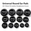 OOTDTY 2 pezzi cuscinetti per le orecchie in schiuma per cuffie universali cuscino per auricolari Soft PU sostituzione per cuffie Sony AKG Sennheiser ATH Philips