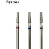 HYTOOS Colonna Diamante Burr Punte da trapano per unghie Rotary Russo Punta per cuticole Trapano elettrico per manicure Accessori per unghie Strumento