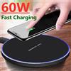 NONE Caricabatterie wireless da 15 W ricarica rapida per iPhone 15 14 13 X XR XS Max 8 per Samsung S10 S20 Nota 10 20 Xiaomi Huawei Honor Phone