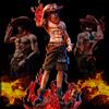 Bandai 9,44 pollici/24 cm Anime One Piece Figure Ace Figura PVC Statua da collezione Modello Giocattoli Regali
