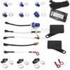 SWEER Per nmax155 XMAX300 125 KOSO Accessori per strumenti Manometro della temperatura dell'acqua Connettore Linea di estensione Spina della temperatura del serbatoio dell'acqua