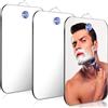 YANKE 1 pz specchio acrilico con ventosa a parete specchio per doccia per uomo rasatura donna trucco accessori da bagno da viaggio portatili