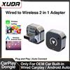 FLIXIVI Adattatore CarPlay/Android Auto 2in1 da cablato a wireless 2026 per Apple e Android, Dongle Plug and Play, Accessorio Auto Universale, Ultimo Modello