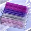 ZANSE 400/800pcs Micro Pennello di Cristallo Lash Rimozione Tampone Microbrush Mascara Bacchette Applicatore Estensione Delle Ciglia Pennelli Per Trucco Strumenti