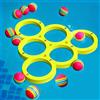 NONE Set da gioco per lancio di piscina, giocattoli galleggianti per piscina per sport acquatici in famiglia, tappetino per giochi d'acqua per giochi di lancio