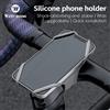 WEST BIKING Porta cellulare per bicicletta Porta cellulare in silicone per bici da strada MTB Manubrio a forma normale Accessori universali