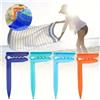 NONE Porta asciugamani da spiaggia per esterni Porta tappetino da spiaggia Porta asciugamani Porta tappetino da picnic in plastica per esterni Porta tenda antivento Attrezzi da campeggio