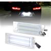 iJDM 2 pezzi Canbus LED luce targa bianca per Alfa Romeo 147 156 159 166 Brera Giulietta tipo 940 MiTo Romeo GT Spider 939