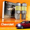 NONE 2 pz LED Lampada Della Luce di Liquidazione Lampadina W5W T10 Canbus Per Chevrolet Aveo Captiva Corvette Cruze Epica Lacetti Niva Nubira Orlando