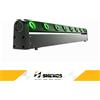 SHEHDS 8x12w LED Testa mobile RGBW Fascio Effetto luce scenica Professionale per DJ Disco Festa di nozze DMX512 Luci da bar