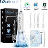 H2ofloss Acqua Flosser Per I Denti Irrigatore Orale Portatile Getto D'acqua Dentale Pulizia Ad Alta Pressione Bocca Lavaggio 300ML 5 Modalità