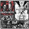 NONE Anime D-Death note Pittura Calligrafia Tela di cotone di alta qualità Poster Wall Art per soggiorno Modern Coffee House Decor