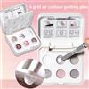 NONE Gel per Unghie Sfumato in 6 Colori, Gel Rosa Ombré per Manicure UV/LED, Effetto Blush e Aura, Strumenti per Nail Art