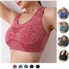 NONE Reggiseno Push-Up Traspirante per Donne, Intimo Sportivo, Corsa, Yoga, Fitness