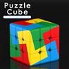 NONE Cubo Magico a 4 Colori, Speed Cube 3x3, Gioco Magico Fluido, Puzzle Facile da Ruotare per Bambini e Adulti, Regalo Educativo STEM