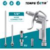 DECWLS Pistola pneumatica DG-10, pistola per polvere, ugelli lunghi e corti intercambiabili, utensile pneumatico per la rimozione della polvere, UE/JP, prodotti per la pulizia portatili, accessori per