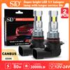 S&D 80W H8 H11 LED Canbus 9005 9006 Lampadine Fendinebbia Wireless 30000LM 6000K CSP LED Faro Auto per Guida e Illuminazione Auto