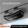 DACIA Portaocchiali da Sole Portatile per Auto, Custodia per Occhiali, Organizzatore per Visiera Parasole, per Uomo e Donna, Compatibile con Dacia Duster Logan Sandero