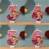 PAW PATROL Candela Paw Patrol con Numeri da 0 a 9, Decorazione per Torte di Compleanno a Tema Paw Patrol, Decorazione per Baby Shower
