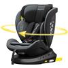 Reecle I-Size 360 Girevole Seggiolino Auto con ISOFIX, 40-150cm(Gruppo 0 + 1/2/3, 0-36 kg), ca. 0-12 anni