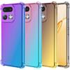 Foohly Custodia Protettiva Trasparente Antiurto a Quattro Angoli in TPU Sfumato per Realme 16 Pro 16 Pro+ Plus 5G