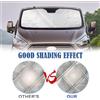 NONE Parasole per auto, tendine termiche interne, kit di copertura per finestrini, per Ford Transit Custom MK8 2012-2022, copertura per parabrezza anteriore